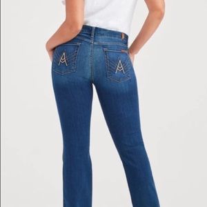 7 For All Mankind “A” Pocket Bootcut Jeans Size 29